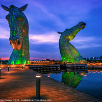 Buy canvas prints of The Kelpies by Anthony McGeever