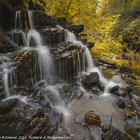 Buy canvas prints of The Falls of Moness by Anthony McGeever