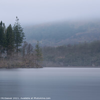 Buy canvas prints of Misty Loch Ard  by Anthony McGeever
