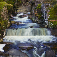 Buy canvas prints of Brackinn Falls Callander by Anthony McGeever