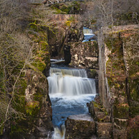 Buy canvas prints of Bracklinn Falls Callander Scotland scottish landsc by Anthony McGeever