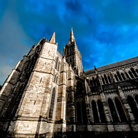 Buy canvas prints of Salisbury Cathedral by Matt Smith