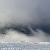 Buy canvas prints of Windblown Cloud by Gary Liggett