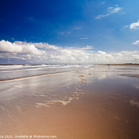Buy canvas prints of Sand and Blue Sky May Day  Sutton-on-Sea by That Foto