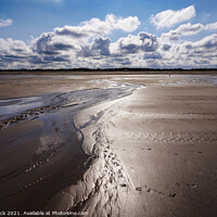 Buy canvas prints of Low tide at Sutton-on-Sea on the Lincolnshire coas by That Foto