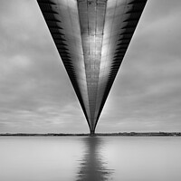 Buy canvas prints of Under the Humber Bridge  by That Foto
