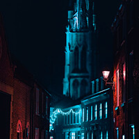 Buy canvas prints of Louth In Lincolnshire Street scene by That Foto