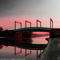 Buy canvas prints of Thorne Bridge Early Morning Sunrise by That Foto