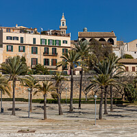 Buy canvas prints of La Calatrava quarter in Palma, Majorca by MallorcaScape Images
