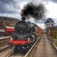 Buy canvas prints of Steam train  by Sue Walker