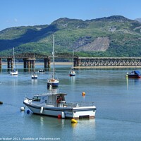 Buy canvas prints of Barmouth by Sue Walker