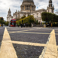 Buy canvas prints of St Pauls Alternative View by John Lawrence