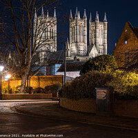 Buy canvas prints of Lincoln Cathedral Long Exposure by John Lawrence