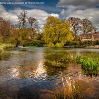 Buy canvas prints of Fairford Mill by Michael Barby