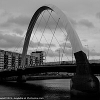 Buy canvas prints of Glasgow Clyde Arc by Chris Pownell