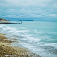 Buy canvas prints of Seascape Southbourne beach  by Mark Lumpkin