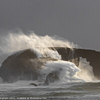 Buy canvas prints of Dore Holm Storm by Sean Fillingham