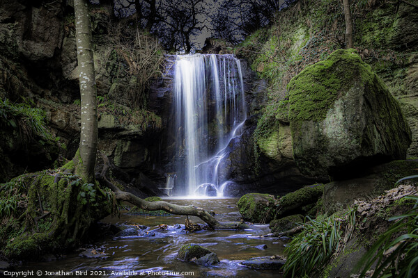 Roughting Linn Waterfall, Northumberland Picture Board by Jonathan Bird