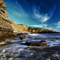 Buy canvas prints of Southerndown beach  by paul reynolds