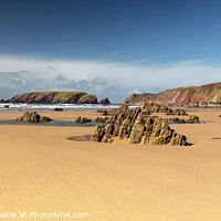 Buy canvas prints of Marloes sands by paul reynolds