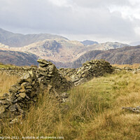 Buy canvas prints of Lake District Autumn View by Lesley Pegrum