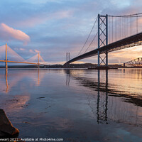 Buy canvas prints of Firth of Forth Sunrise by Philip Stewart