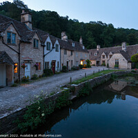 Buy canvas prints of Castle Combe by Philip Stewart