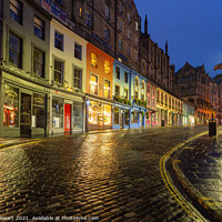 Buy canvas prints of Victoria Street, Edinburgh by Philip Stewart
