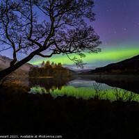 Buy canvas prints of Aurora at Loch Chon, Trossachs by Philip Stewart