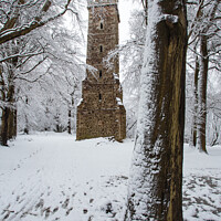 Buy canvas prints of Snowy Corstorphine Hill by Philip Stewart