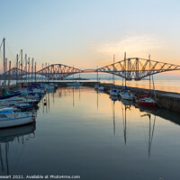 Buy canvas prints of Forth Bridge, South Queensferry by Philip Stewart