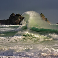 Buy canvas prints of Cornish Wave by Ed Whiting