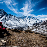 Buy canvas prints of The Everest trail view by Ed Whiting