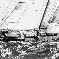 Buy canvas prints of Classic yacht "The Blue Peter" by Ed Whiting