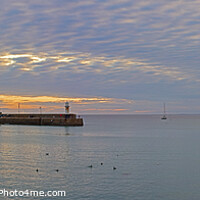 Buy canvas prints of Wide angle of St Ives Harbour, Cornwall. by Ed Whiting