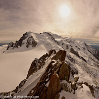 Buy canvas prints of Mont Blanc by Ed Whiting