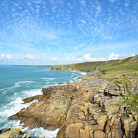 Buy canvas prints of Cornish coast by Ed Whiting