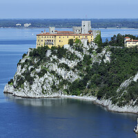 Buy canvas prints of Duino Castle, Italy by Massimiliano Leban