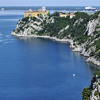 Buy canvas prints of Duino Castle by Massimiliano Leban