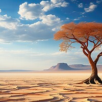Buy canvas prints of Lonely tree by Massimiliano Leban
