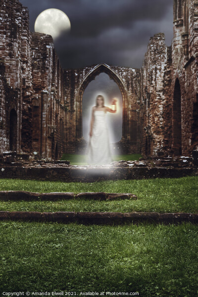 Abbey Ghost Picture Board by Amanda Elwell