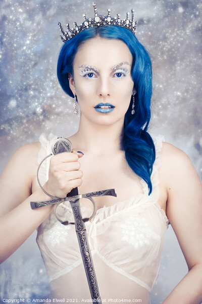 Ice Queen Picture Board by Amanda Elwell