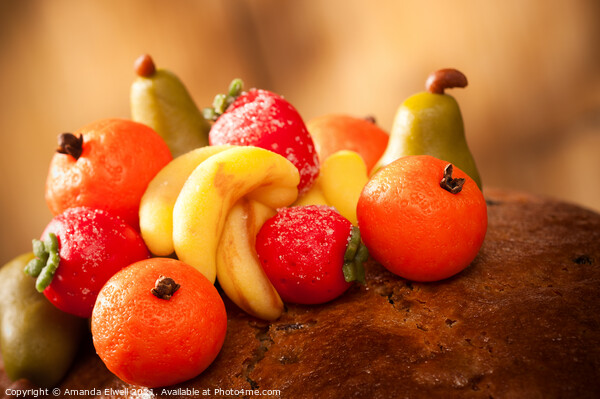 Marzipan Fruits Picture Board by Amanda Elwell