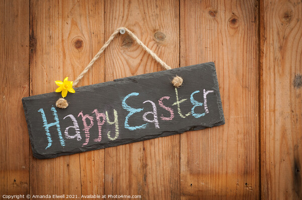 Easter Sign Picture Board by Amanda Elwell