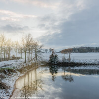 Buy canvas prints of Winter Scene by Amanda Elwell