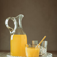 Buy canvas prints of Orange Juice by Amanda Elwell