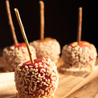 Buy canvas prints of Toffee Apples by Amanda Elwell
