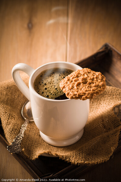 Coffee & Biscuit Picture Board by Amanda Elwell