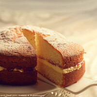 Buy canvas prints of Slicing The Cake by Amanda Elwell