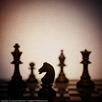 Buy canvas prints of Chess Pieces by Amanda Elwell